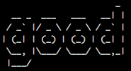 图3 利用 ASCII 码拼成你输出字符串的横幅